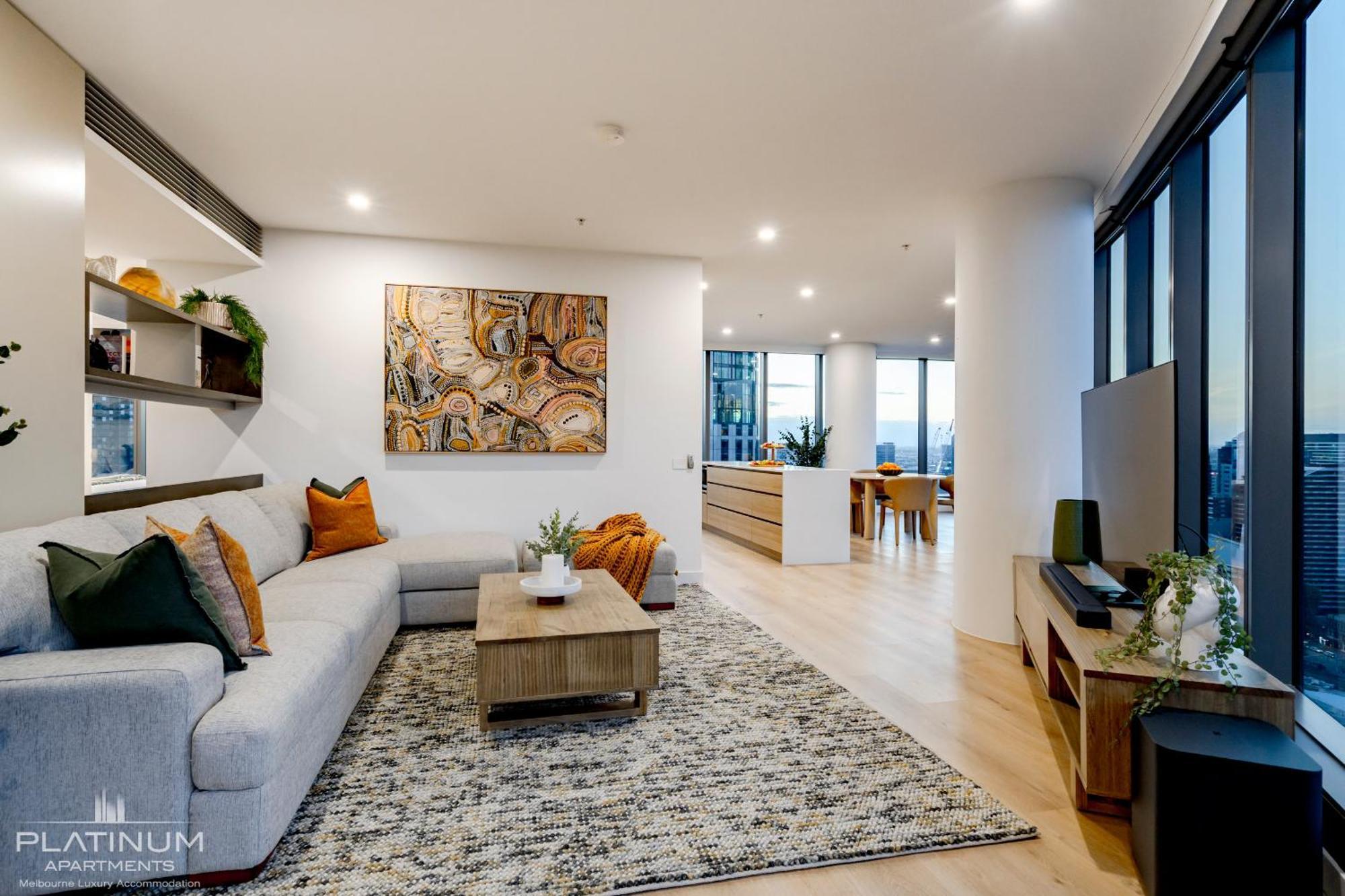 Platinum Luxury Stays At Freshwater Place Melbourne Buitenkant foto